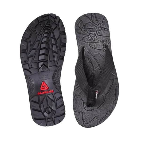 Black Alpen Sandals Series Size 38-4. Asaka sandals performance Alpen series is an ideal chice for you in various daily activities. The ergonomics design will make your feet comfortable on any hiking terrain. A simple flip-flop model with an anti-slip insole keeps your feet firmly planted even when wet. The rubber sole of the tread also grips perfectly on slippery, muddy or jagged terrain. You can get this sandals in Erjee Camping Store, camping gear in Bali.