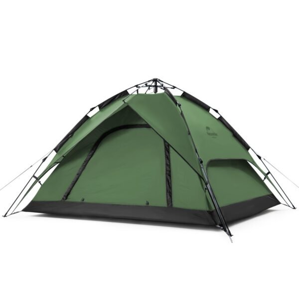 Automatic tent pop up NH21ZP008 tersedia di variasi untuk dua orang dan tiga orang dan ada di warna forest green. Tenda ini sudah dilengkapi dengan fitur windproof dan waterproof, dilengkapi dengan dua jendela dan dua pouch di tenda. Tas dari tenda ini juga dilengkapi dengan handle sehingga mudah untuk dibawa kemana-mana. Anda dapat mendapatkan tenda ini di Erjee Camping Store, bagi anda yang berdomisili di Bali ini merupakan toko yang menyediakan peralatan camping, hiking dan glamping terlengkap di Bali.