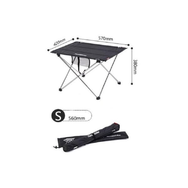 Outdoor lightweight folding table Naturhike menjadi pilihan yang cocok bagi pada pendaki solo, karena terbuat dari aluminium alloy dan oxford cloth, selain bahan yang berkualitas meja lipat ini mempunyai ukuran yang sangat compact, cocok untuk dibawa berpergian. Anda bisa mendapatkan meja lipat ini di Erjee Camping Store, toko alat camping dan hiking di Bali.