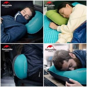 Square Air Cushion Inflatable Wind Pillow Naturehike NH17T013-Z terbuat daribahan polyester dan TPU Coating yang lembut dan nyaman dikulit, mempunyai ukuran compact dan ringan sehingga mudah untuk disimpan dan dibawa. Anda bia mendapatkan bantal angin di Erjee Camping Store Bali.