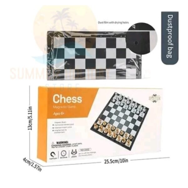 Magnetic folding chess mini from engten, cocok digunakan saat kegiatan di luar karena mempunyai ukuran yang mini sehingga mudah untuk disimpan dan dibawa. Anda bisa mendapatkan produk ini di Erjee Camping Store Bali.