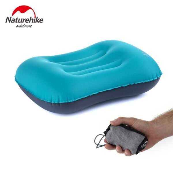 Square Air Cushion Inflatable Wind Pillow Naturehike NH17T013-Z terbuat daribahan polyester dan TPU Coating yang lembut dan nyaman dikulit, mempunyai ukuran compact dan ringan sehingga mudah untuk disimpan dan dibawa. Anda bia mendapatkan bantal angin di Erjee Camping Store Bali.