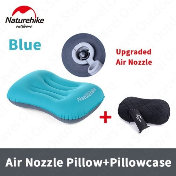 Square Air Cushion Inflatable Wind Pillow Naturehike NH17T013-Z terbuat daribahan polyester dan TPU Coating yang lembut dan nyaman dikulit, mempunyai ukuran compact dan ringan sehingga mudah untuk disimpan dan dibawa. Anda bia mendapatkan bantal angin di Erjee Camping Store Bali.