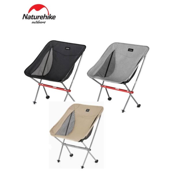 YLO05 folding moon chair Naturehike NH18Y050 terbuat dari bahan aluminium alloy yang kuat, ringan, anti karat serta tahan lama. Kursi ini tidak mudah bergeser dan bergerak, sehingga aman untuk digunakan. Kursi lipat ini rekomendasi bagi anda yang akan glamping atau kegiatan outdoor lainya. Anda bisa mendapatkan kursi lipat ini di Erjee Camping Store, toko camping terlengkap di Bali.