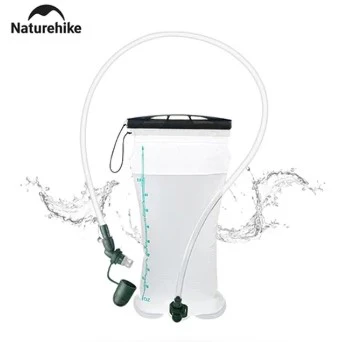 TPU water bag Naturehike CNK2450CF011 terbuat dari bahan TPU dan EVA dan tersedia di tiga ukuran yaitu 1,5 liter, 2 liter, dan 3 liter. Produk yang ringan, tipis, mudah untuk dibersihkan, foldable dan portable sehingga mudah untuk dibawa kemana-mana. Anda bisa mendapatkan water bag ini di Erjee Camping Store Bali.