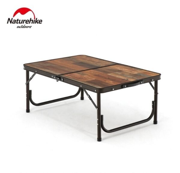 MDF outdoor folding table Naturehike NH20JJ028 sudah dilengkapi dengan tas penyimpanan sehingga mudah untuk dibawa kemana-mana dan saat di simpan tidak memakan banyak tempat. Kursi lipat ini bisa diatur untuk panjang pendek kaki meja. Anda bisa mendapatkan kursi ini di Erjee Camping Store, toko alat camping dan hiking terlengkap di Bali.