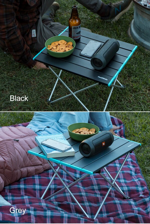 FT08 folding table naturehike terbuat dari bahan aluminium alloy. Tersedia dua ukuran kecil dan besar. Meja lipat sudah dilengkapi dengan storage bag. Meja lipat ini riangan, kuat dan anti karat. Meja yang ringan ini mudah untuk di lepas pasang dan mempunyai ukuran yang compact serta dapat menapong beban hingga 20kg. Anda bisa mendapatkan meja lipat ini di Erjee Camping Store, toko alat camping terlengkap di Bali.