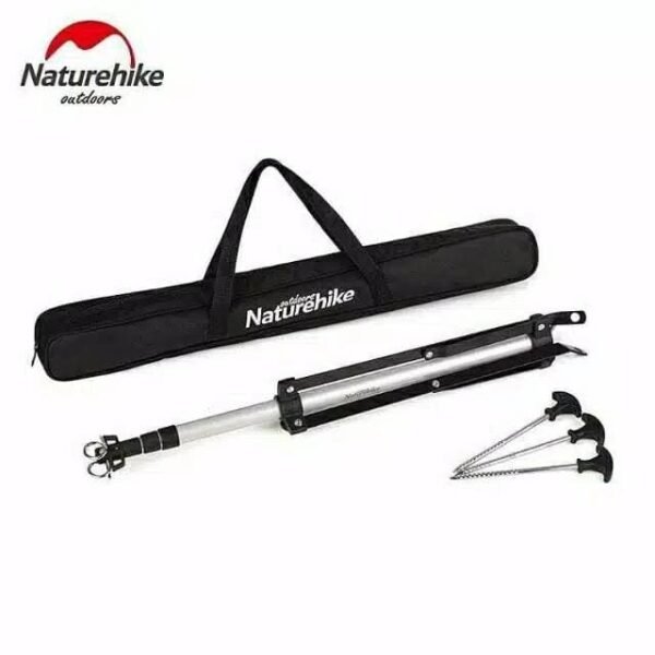 DJ01 retractavle lamp holder Naturehike NH17D015-J terbuat dari bahan aluminium alloy yang ringan, anti karat, tahan lama dan kuat. Lamp holder ini dapat di adjust tinggi pendeknya dan sudah dilengkapi dengan tas penyimpanan sehingga mudan untuk di simpan dan di bawa. Anda bisa mendapatkan produk ini di Erjee Camping Store Bali.