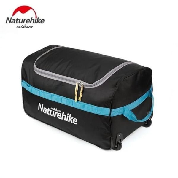 Folding traveling suitcase 110L Naturehike NH18X027 sudah waterproof, tidak mudah sobek dan tahan lama. Dilengkapi dengan 2 handle sehingga mudahuntuk dibawa oleh dua orang. Mempunyai kapasitas hingga 120kg dan dapat dilipat ke ukuran yang kecil sehingga mudah untuk disimpan dan dibawa. Anda bisa mendapatkan folding suitcase ini di Erjee Camping Store Bali.