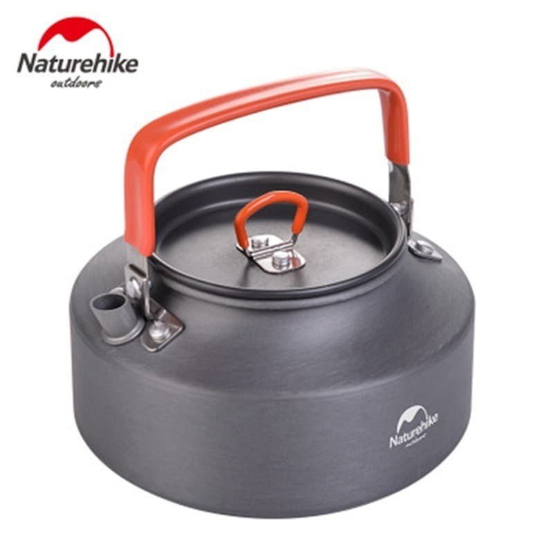 Teapot Naturehike NH17C020-H tersedia di dua ukuran 1,1 liter dan 1,45 liter. Teapot sudah anti lengket, anti karat dilengkapi dengan handle serta tahan lama, teko ini dapat digunakan untuk satu hingga dua orang. Anda bisa mendapatkan teapot ini di Erjee Camping Store Bali. Toko alat camping terlengkap dan toko naturehike pertama di Bali.