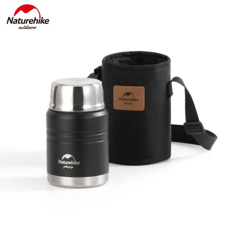 Stew beaker 500ml Naturehike NH20SJ041 dilengkapi dengan sendok stainless steel dan tas selempang. Termos dengan dua lapis stainless steel sehingga tahan panas dan leakproof. Sendok dapat dilipat sehingga mudah disimpan dan tutup termos dapat digunakan sebagai cup untuk minum. Anda bisa mendapatkan tremos stainless steel ini di Erjee CAMPING sTORE bALI. Toko alat camping terlengkap di Bali.