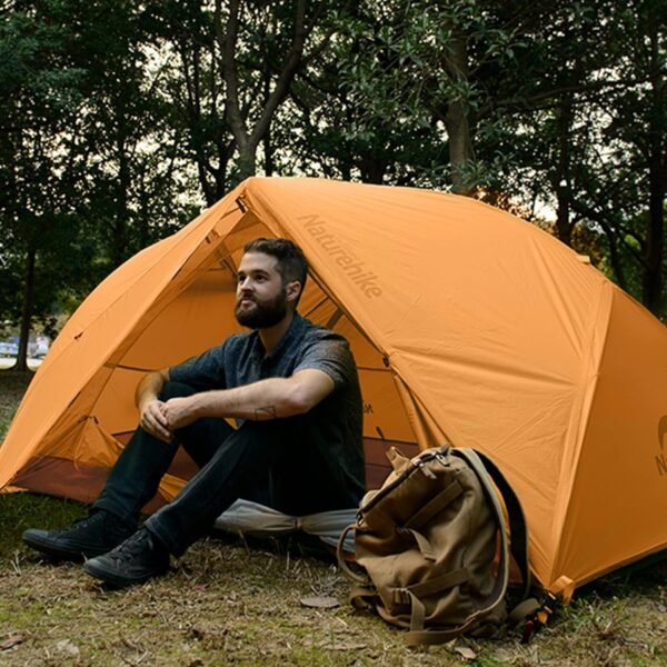 Tenda Star River Ultralight NH17T012-T Naturehike tersedia di warna orange. Tenda ini mempunyai kapasitas untuk dua orang dan telah dilengkapi dengan fitu anti-wind dan waterproof, selain itu tenda ini juga memiliki dua tiang dengan bentuk Y sehingga mudah dan cepat dalam memasang tenda. Anda dapat membeli tenda ini di Erjee Camping Store yang menyediakan pertalatan outdoor di Bali.