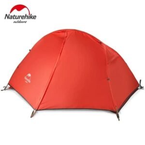 Single tent Naturehike NH18A095-D ini tersedia di warna blue, orange, and red dan ada di varian 210T dan 20D. Tenda sudah dilengkapi dengan fitur anti-wind dan waterproof, selain itu tenda ini ringan, kuat dan tidak mudah sobek. Anda bisa mendapatkan tenda ini di Erjee Camping Store toko alat camping di Bali.