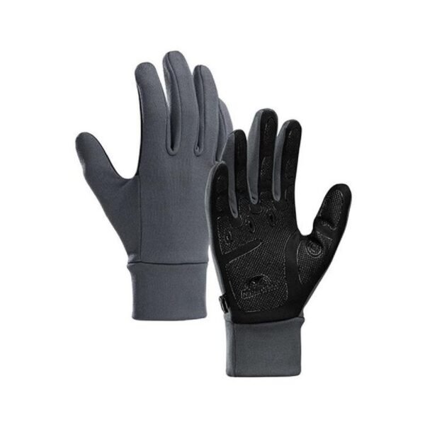 GL10 touch screen non slip gloves Naturehike NH20FS032 terbuat dari bahan polyester dan spandex yang lembut, elastic dan mudah di cuci. Anda bisa mendapatkan produk ini di Erjee Camping Store Bali.