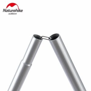 4 section 2 meters steel canopy poles 2 pcs Naturehike NH20PJ041 kuat, anti karat, serta mudah dalam lipat pasang serta cocok digunakan untuk camping. Anda bisa mendapatkan produk ini di Erjee Camping Store Bali.