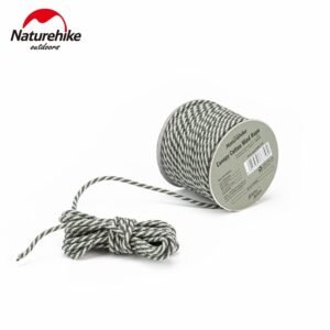 Multifunctional cotton rope Naturehike NH20PJ122 terbuat dari cotton polyester blend kuat dan tahan lama, tali ini multifungsi sehingga bisa digunakan untuk berbagai kondisi. Anda bisa mendapatkan produk ini di Erjee Camping Store, toko yang menyediakan perlengkapan camping dan hiking di Bali.