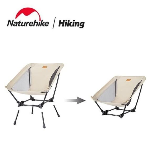 YL13 moon chair Naturehike NH21JU009 berbahan oxford cloth dan aluminium alloy dan dilengkapi juga dengan storage bag. Kursi dapat di atur panjang pendek kakinya. Kursi dibuat dengan bahan yang premium tentunya kuat, anti karat, tahan lama dan ringan. Anda bisa mendapatkan kursi YL13 ini di Erjee Camping Store, toko camping terlengkap di Bali.