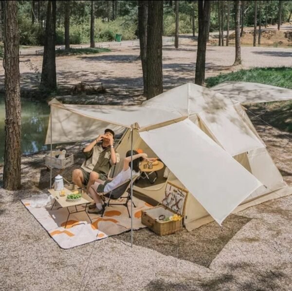 Ango Pop Up Tent Naturehike NH21ZP010 untuk kapasitas tiga hingga empat orang dan tersedia di warna army green dan khaki. Tenda ini terbuat dari bahan polyester yang ringan, kuat dan waterproof selain itu tenda ini juga dilengkapi dengan skirt. Struktur tenda yang otomatis memudahkan ada dalam pemasangan tenda yang cepat. Anda bisa mendapatkan tenda ini di Erjee Camping Store Bali, toko yang menyediakan kebutuhan camping anda.