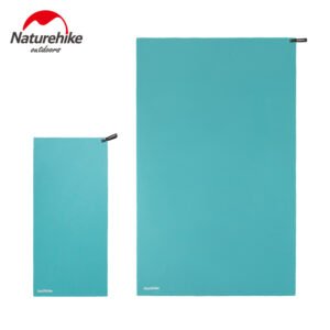 MJ02 quick drying towel large Naturehike NH19Y002-J terbuat dari bahan polyester dan nylon, cocok digunakan saat traveling karena ringan, cepat kering dan ukuran yang compact. Anda bisa mendapatkan handuk ini di Erjee Camping Store Bali.