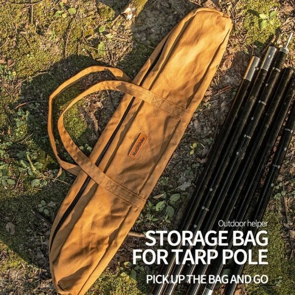 Storage bag for pole Naturehike NH20PJ201 terbuat dari bahan canvas sehingga kuat dan tidak mudah sobek, dilengkapi dengan handle sehingga mudah untuk dibawa. Cocok digunakan untuk tempat tiang tenda dan barang lainnya. Anda bisa mendapatkan produk ini di Erjee Camping Store Bali.