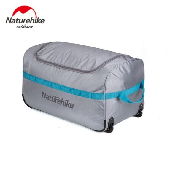 Folding traveling suitcase 110L Naturehike NH18X027 sudah waterproof, tidak mudah sobek dan tahan lama. Dilengkapi dengan 2 handle sehingga mudahuntuk dibawa oleh dua orang. Mempunyai kapasitas hingga 120kg dan dapat dilipat ke ukuran yang kecil sehingga mudah untuk disimpan dan dibawa. Anda bisa mendapatkan folding suitcase ini di Erjee Camping Store Bali.