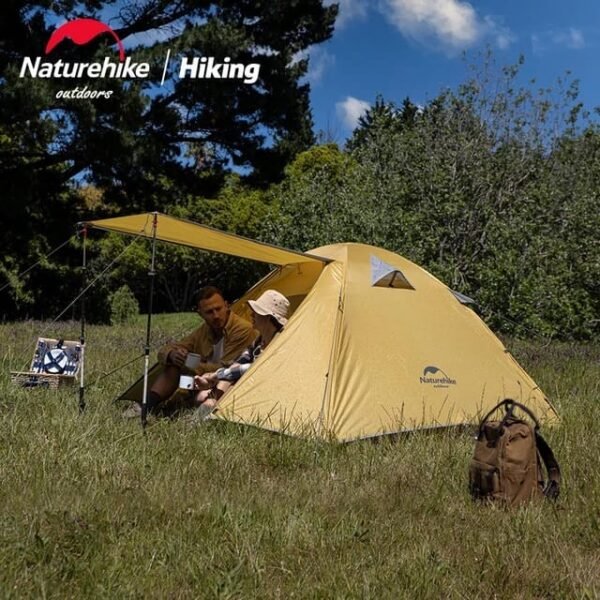 P-Series Aluminium Pole Tent with New Material Naturehike ini mempunyai kapasitas untuk dua orang dan tersedia di banyak varian warna. Sudah dilengkapi dengan fitur waterproof, windproof, ringan dan mudah untuk di install serta tersedia satu jendela sehingga tenda mempunyai sirkulasi udara yang bagus. Tenda ini dapat digunakan untuk hiking, camping maupun shelter saat tracking. Anda bisa mendapatkan tenda ini di Erjee Camping Store yang merupakan Camping Gear Bali.