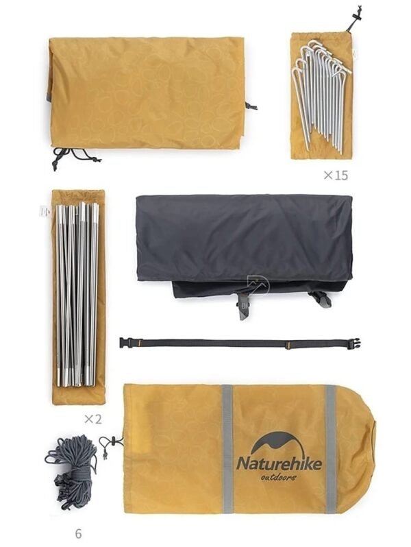 P-Series Aluminium Pole Tent with New Material Naturehike ini mempunyai kapasitas untuk dua orang dan tersedia di banyak varian warna. Sudah dilengkapi dengan fitur waterproof, windproof, ringan dan mudah untuk di install serta tersedia satu jendela sehingga tenda mempunyai sirkulasi udara yang bagus. Tenda ini dapat digunakan untuk hiking, camping maupun shelter saat tracking. Anda bisa mendapatkan tenda ini di Erjee Camping Store yang merupakan Camping Gear Bali.