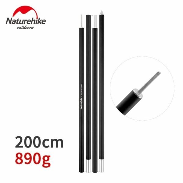 2 meters 19mm meters aluminium canopy poles 2 pcs Naturehike NH20PJ050, ringan, kuat, dan anti karat. Anda bisa mendapatkan produk ini di Erjee Camping Store, toko yang menyediakan perlengkapan camping, hiking dan outdoor terlengkap di Bali.