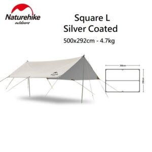 Girder Shelter Trap Naturehike tersedia di varian hexagonal dan square warna silver. Varian hexagon mempuntai kapasitas empat hingga enam orang dan square large untuk kapasitas delapan hingga sepuluh orang. Dapat digunakan sebagai canopy saat camping dan piknik. Anda bisa mendapatkan produk ini di Erjee Camping Store, toko alat camping terlengkap di Bali.