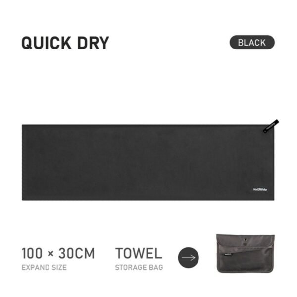 Anti bacterial quick dry microfiber towel Naturehike NH20FS009 tersedia di ukuran S dan L. Handuk ini coock digunakan saat traveling karena memiliki ukuran yang compact, portable, dan cepat kering. Anda bisa mendapatkan handuk ini di Erjee Camping Store Bali.