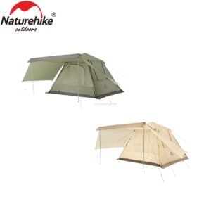 Ango Pop Up Tent Naturehike NH21ZP010 untuk kapasitas tiga hingga empat orang dan tersedia di warna army green dan khaki. Tenda ini terbuat dari bahan polyester yang ringan, kuat dan waterproof selain itu tenda ini juga dilengkapi dengan skirt. Struktur tenda yang otomatis memudahkan ada dalam pemasangan tenda yang cepat. Anda bisa mendapatkan tenda ini di Erjee Camping Store Bali, toko yang menyediakan kebutuhan camping anda.