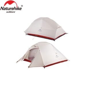 Cloud Up Tent 20D Upgrade Version untuk kapasitas dua orang, tersedia di warna Grey. Tenda ini memiliki fitur anti-wind dan waterproof, selain itu ini merupakan rekomendasi tenda camping untuk anda, karena terbuat dari bahan yang ringan, kuat, dan tidak mudah sobek. Anda dapat membeli tenda ini di Erjee Camping Store merupakan toko alat camping di Bali yang terlengkap.