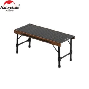 IGT Folding Table Naturehike NH21JU011 terbuat dari bahan aluminium alloy yang kuat dan ringan, bagian meja menggunakan desain roll, sehingga mudah untuk dilepas pasang, meja ini dapat dikombinasikan dengan alat grill dan kompor outdoor dan dapat menopang berat hingga 30kg. Anda bisa mendapatkan meja ini di Erjee Camping Store, toko alat camping terlengkap di Bali