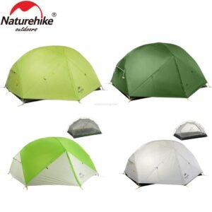 Tenda Mongar Ultralight NH17T007-M Naturehike tendapat dua variasi yaitu 20D dan 210T. Tenda ini mempunyai kapasitas dua hingg tiga orang dan sudah dilengkapi dengan fitur anti-snow, waterproof dan windproof. Bagi anda yang berdomisili Bali anda dapat mengunjungi langsung ke Erjee Camping Store sebagai toko yang menyediakan perlengkapan camping dan hiking terlengkap di Bali.