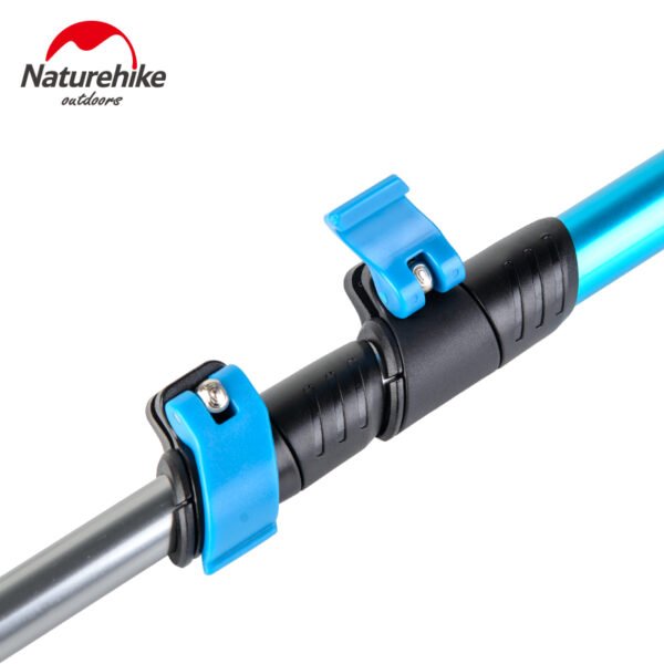 ST01 3 Node 6061 AL trekking pole Naturehike NH17D001-Z terbuat dari bahan aluminium alloy yang kuat, tahan lama dan anti karat. Dapat di atur panjang pendeknya, dilengkapi dengan mud stopper, rubber cap dan strap sehingga memudahkan anda saat trekking. Anda bisa mendapatkan produk ini di Erjee Camping Store Bali.