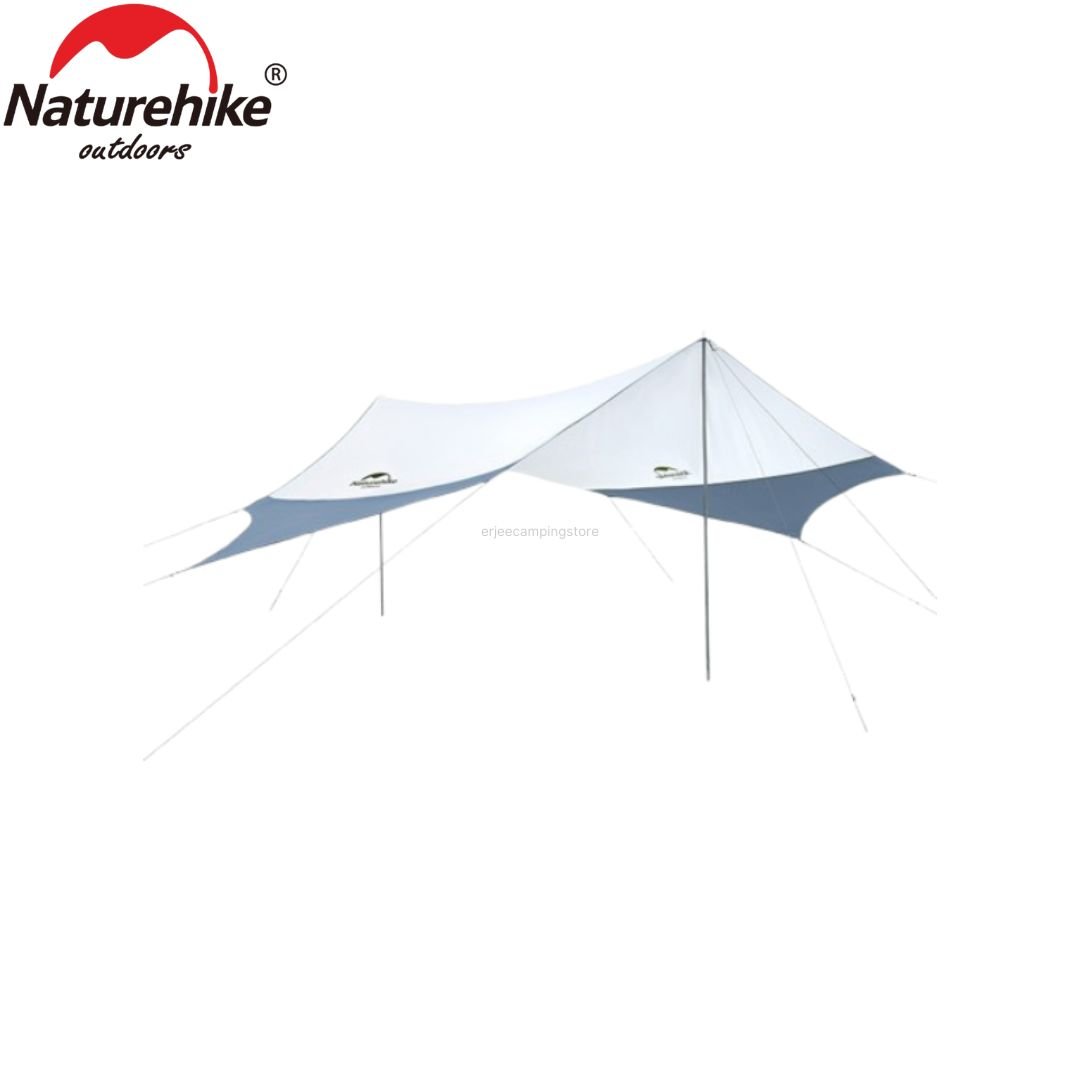 Flysheet Naturehike Square NH16T013 terbuat dari bahan oxford yang windproof, rainproof, dan anti UV sehingga nyaman saat digunakan. Flysheet ini juga compact dan mudah untuk dibawa karena dilengkapi dengan tas penyimpanan. Anda bisa mendaatkan Flysheet ini di Erjee Camping Store, toko yang menyediakan perlengkapam camping dan hiking di Bali