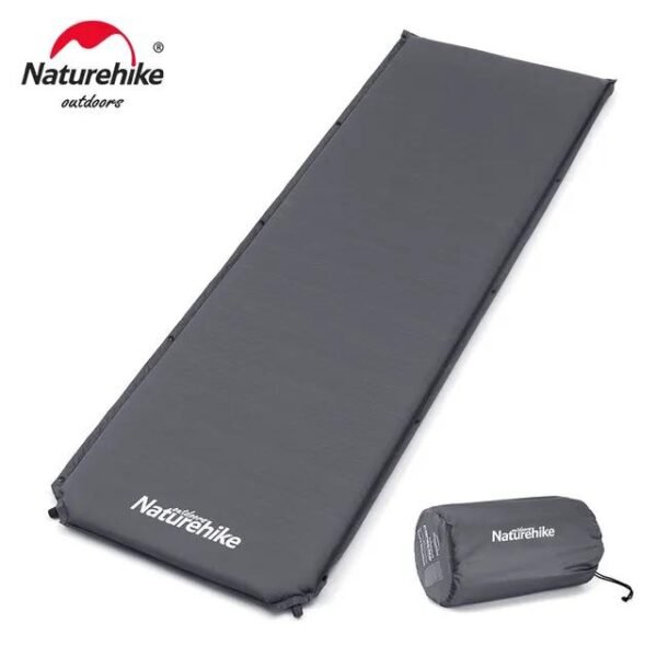 D03 spliced self inflatable sleeping mat Naturehike NH20DZ003. Matras akan otomatis terisi udara saat katup angin dibuka sehinga memudahkan anda dalam pemasangan matras. Anda bisa mendapatkan matras ini di Erjee Camping Store, menyediakan perlengkapan camping dan hiking. Camping gear in Bali.