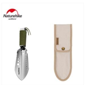 Multifunctional outdoor hand shovel Naturehike NH20GJ001 terbuat dari bahan stainless steel dan nylon. Hand shovel ini serba guna karena bisa digunakan sebagai shovel, safety rope, saw, allen wrench, bottle opener, nail puller and knife. Anda bisa mendapatkan produk ini di Erjee Camping Store Bali.