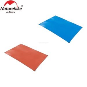 Camping tent mat 150 x 215 cm Naturehike NH15D004 -X terdapat enam lubang untuk tali maupun nail ground dan dapat digunakan sebagai alas maupun atap. Anda bisa mendapatkan produk ini di Erjee Camping Store Bali, camping gear in Bali.