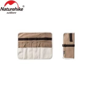 Canvas tableware storage bag Naturehike NH19PJ085, kuat, anti-tear serta tebal, cocok digunakan sebagai tempat peralatan masak serta dapat digulung sehingga menghemat ruang. Dapat digunakan untuk camping, hiking, serta piknik. Anda bisa mendapatkan produk ini di Erjee Camping Store Bali.