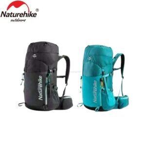 Carrier hiking backpack 45L Naturehike NH16Y020-Q terbuat dari bahan nylon. Keril gunung dapat diatur panjang pendek sesuai tinggi badan. Anda bisa mendapatkan tas gunung ini di Erjee Camping Store, toko alat camping di Bali.