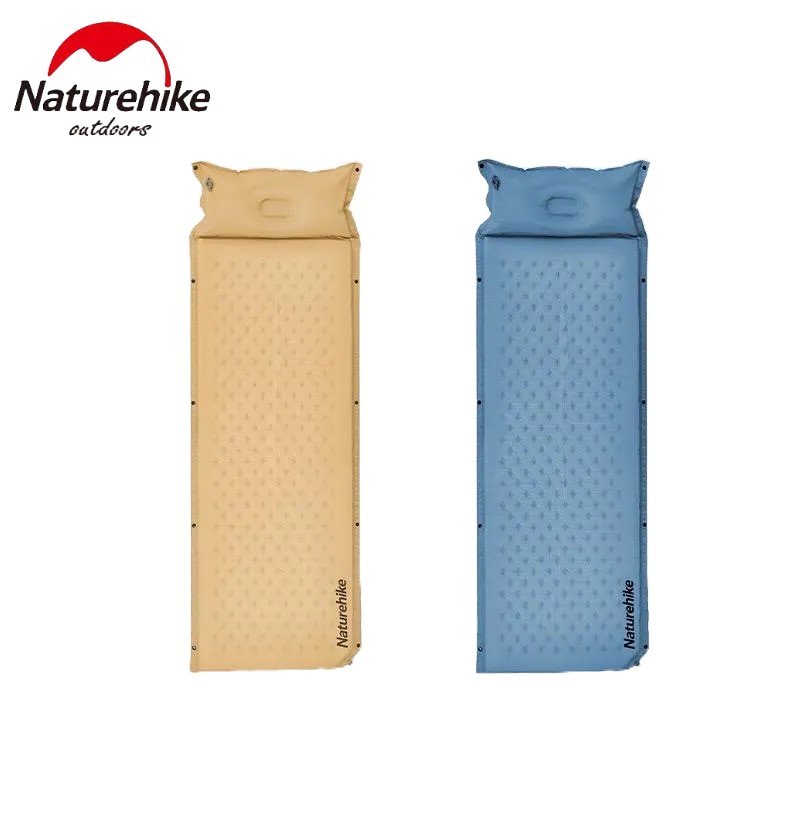 Matras D01 Single terbuat dari PVC polyester dan isian sponge sudah menggunakan teknologi self inflating memudahkan anda dalam penggunaan matras. Matras ini juga sudah dilengkapi dengan bantal yang nyaman digunakan saat tidur, selain itu juga ringan dan mudah dibawa kemana-mana. Anda bisa mendapatkan matras Naturehike ini di Erjee Camping Store, toko alat camping dan hiking terlengkap di Bali.