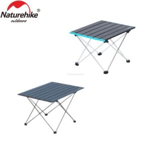 FT08 folding table naturehike terbuat dari bahan aluminium alloy. Tersedia dua ukuran kecil dan besar. Meja lipat sudah dilengkapi dengan storage bag. Meja lipat ini riangan, kuat dan anti karat. Meja yang ringan ini mudah untuk di lepas pasang dan mempunyai ukuran yang compact serta dapat menapong beban hingga 20kg. Anda bisa mendapatkan meja lipat ini di Erjee Camping Store, toko alat camping terlengkap di Bali.