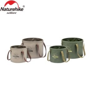 Foldable round bucket Naturehike NH20SJ040 tersedia di dua ukuran 10 liter dan 20 liter. Terbuat dari PVC mesh fabric sehingga waterproof dan kuat. Ember ini bisa dilipat sehingga mudah untuk disimpan dan mudah dibawa. Cocok digunakan untuk camping, hiking, piknik dan kegiatan outdoor lainnya.