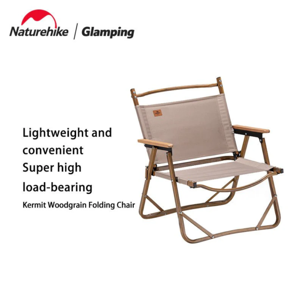 Kursi lipat MW02 Naturehike terbuat dari bahan polyester dan aluminium alloy yang kuat, ringan, dan tahan lama. Kursi dapat menapong beban hingga 120kg. Kursi dapat dilipat sehingga mudah untuk dibawa dan disimpan, cocok digunakan saat camping, piknik, atau kegiatan outdoor lainnya. Anda bisa mendapatkan produk kursi lipat MW02 ini di Erjee Camping Store, toko alat camping,hiking, dan outdoor di Bali.