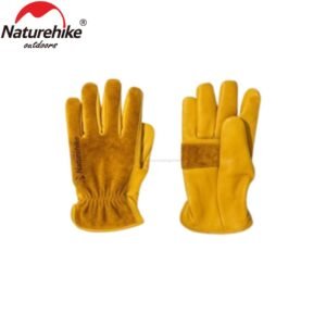 Leather work gloves Naturehike NH20FS041 lembut, nyaman dan tahan panas sehingga dapat digunakan saat camping, hiking, berkebun, serta aktivitas lainnya yang perlu perlindungan ekstra. Anda bisa mendapatkan sarung tahan naturehike di Erjee Camping Store Bali.