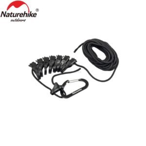 Multipurpose hanging rope Naturehike NH19PJ040 terbuat dari polyester, nylon dan aluminium alloy. Tali serbaguna cocok digunakan saat camping, hiking maupun kegiatan outdoor lainnya. Anda bisa mendapatkan produk ini di Erjee Camping Store Bali.