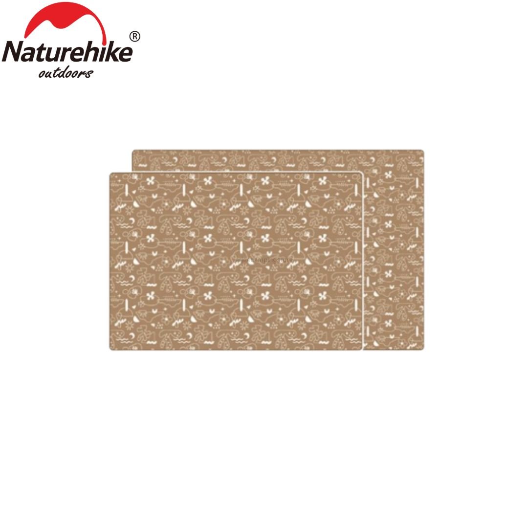 Happy ultrasonic picnic mat Naturehike CNK23G0WS010 suitable for village 13 tent and village 6 tent, doble sided dirt resistance and water repellent, five layer of thick mat, easy to carry with handdle strap. You can get this product in Erjee Camping Store, Camping Gear inBali.