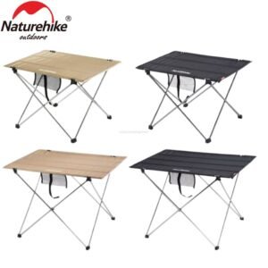 Outdoor lightweight folding table Naturhike menjadi pilihan yang cocok bagi pada pendaki solo, karena terbuat dari aluminium alloy dan oxford cloth, selain bahan yang berkualitas meja lipat ini mempunyai ukuran yang sangat compact, cocok untuk dibawa berpergian. Anda bisa mendapatkan meja lipat ini di Erjee Camping Store, toko alat camping dan hiking di Bali.