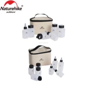 Portable seasoning bottle set Naturehike CNH22CJ043 tersedia di 6in1 dan 8in1, produk ini memudahkan anda dalam menyimpan bumbu-bumbu saat camping, hiking, piknik, maupun kegiatan outdoor lainnya. Anda bisa mendapatkan produk ini di Erjee Camping Store Bali.